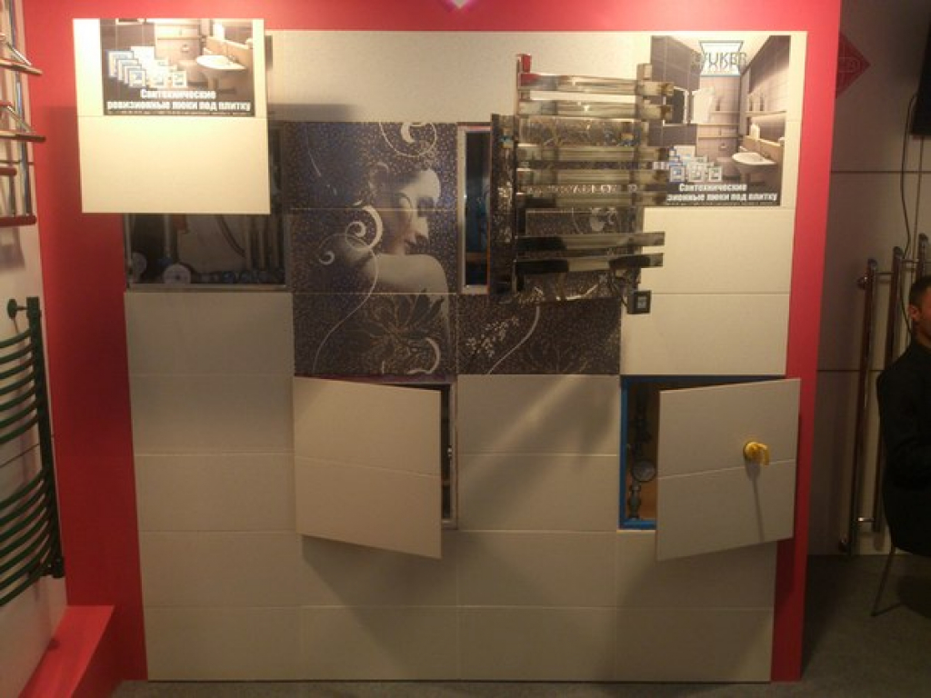 Наши люки Люкер, ревизионные сантехнические люки