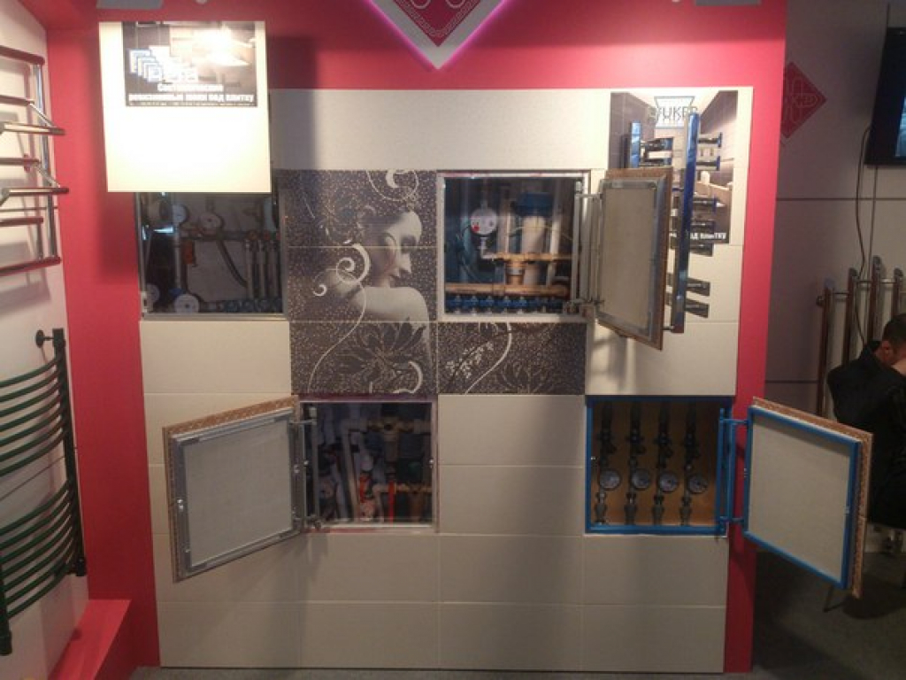 Наши люки Люкер, ревизионные сантехнические люки