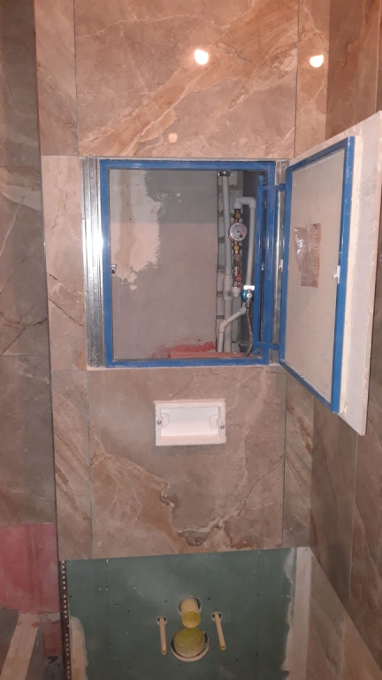 Люки в интерьере Люкер, ревизионные сантехнические люки