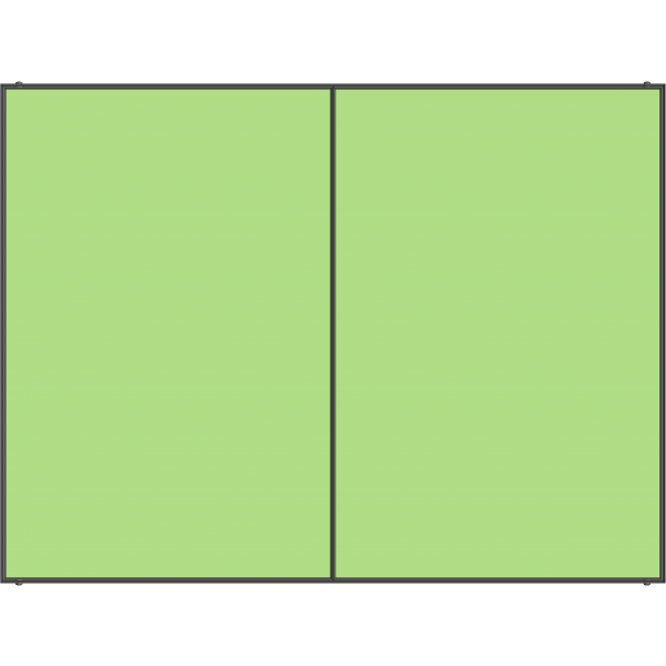 Скрытый люк под покраску серии ПП (Короб) Люкер, ревизионные сантехнические люки