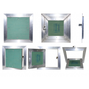 Люки под покраску и оклейку обоями серии У 20x20 см Люкер, ревизионные сантехнические люки