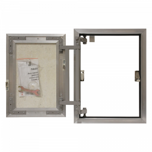 Люки под плитку серии Магнум ( усил. алюминиевый) 80x40 см Люкер, ревизионные сантехнические люки