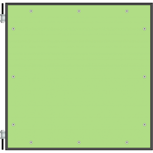 Съёмный люк под покраску серии Космос Люкер, ревизионные сантехнические люки