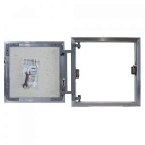 Сантехнические люки под плитку серии AL-KR (алюминиевый) 80x40 см Люкер, ревизионные сантехнические люки