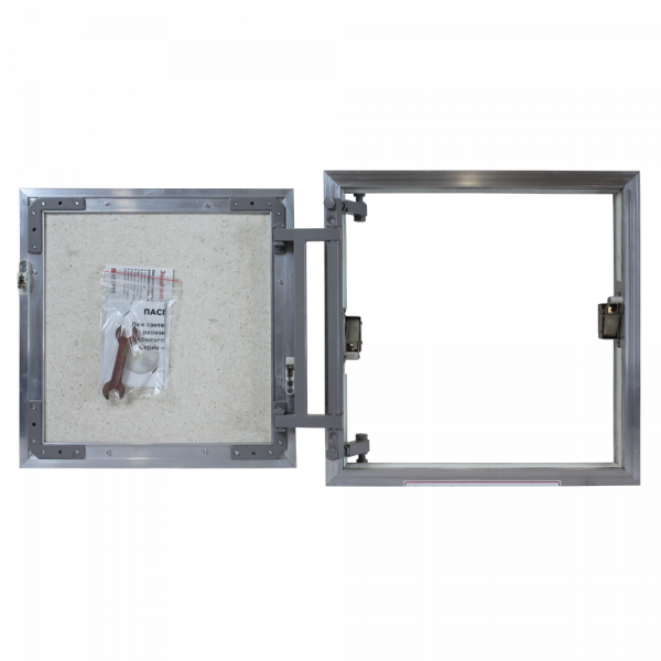 Сантехнические люки под плитку серии AL-KR (алюминиевый) Люкер, ревизионные сантехнические люки