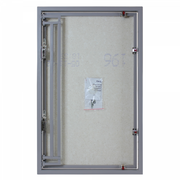 Скрытые люки под плитку серии K (сталь / нажимной) Люкер, ревизионные сантехнические люки