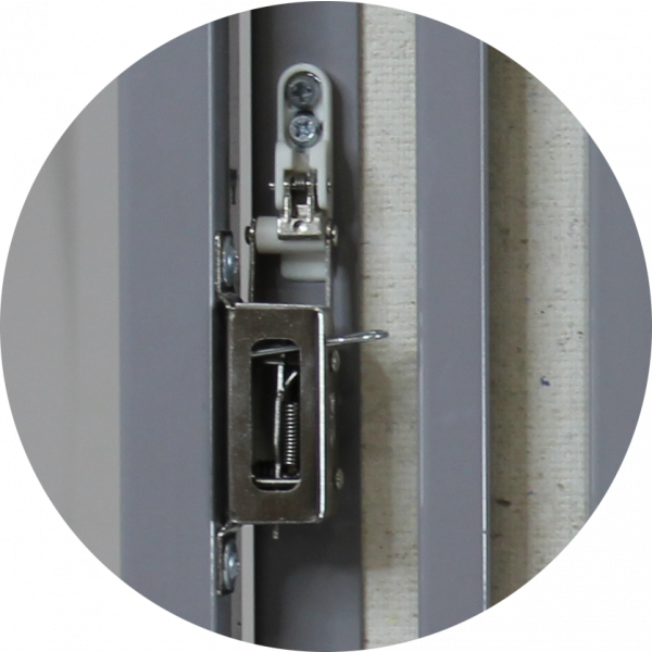 Скрытые люки под плитку серии K (сталь / нажимной) Люкер, ревизионные сантехнические люки