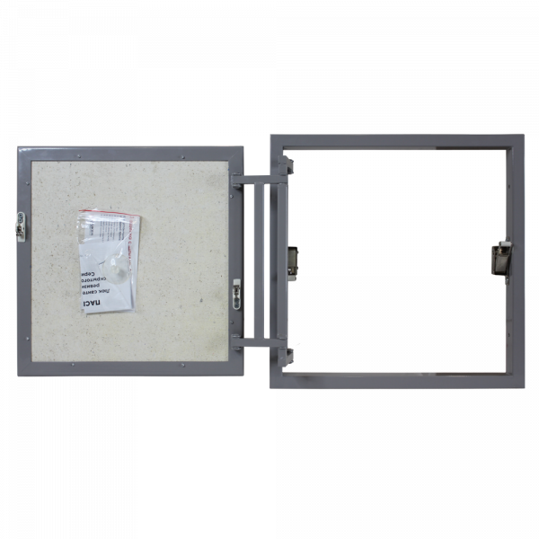 Скрытые люки под плитку серии K (сталь / нажимной) Люкер, ревизионные сантехнические люки