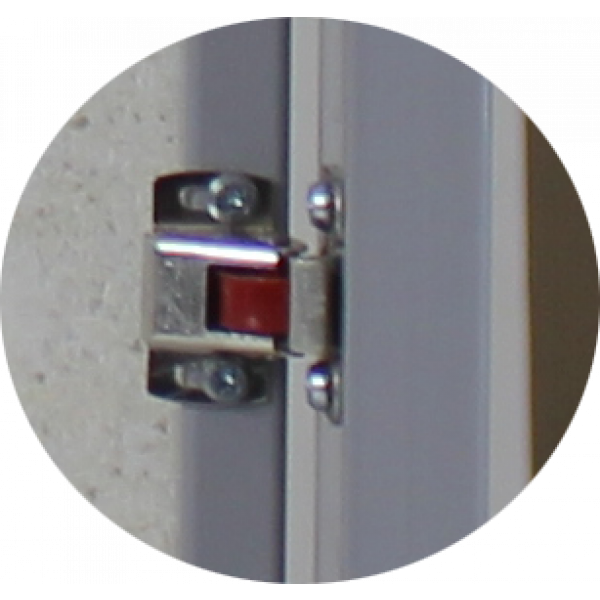 Скрытые люки под плитку серии K (сталь / нажимной) Люкер, ревизионные сантехнические люки