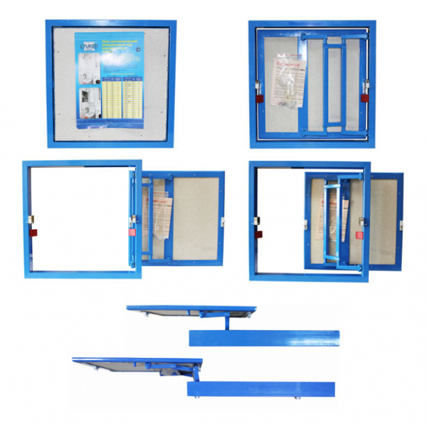 Скрытые люки под плитку - Серия LPVK (Купе) Люкер, ревизионные сантехнические люки